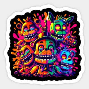 five nights at freddy Sticker